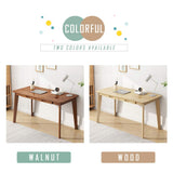 IOTXY Solid Wood Writing Desk - Home Office Workbench Desk with Drawer, Laptop Computer Work Study Table IOTXY