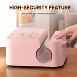 HTVRONT Auto Tumbler Heat Press Machine - Mug Heat Press Heat Up Fast & Even, Professional Tumbler Press High-Security for 2.95-3.18inch Sublimation Tumblers, Cups, Glasses and Mugs (Pink) HTVRONT