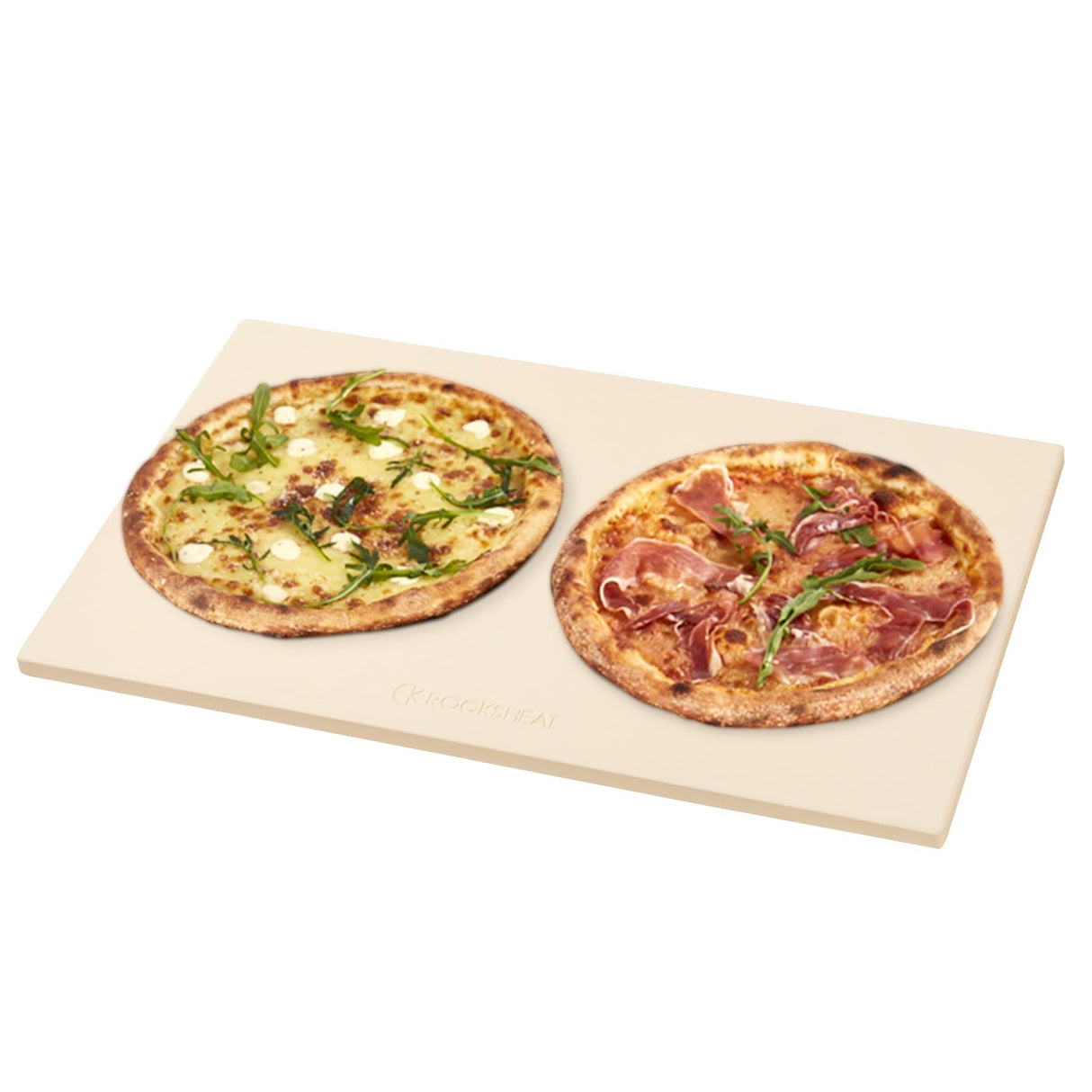 ROCKSHEAT Pizza Stone, Rectangular Extra Large 22" x 14" x 0.6" Pizza Stones for Oven Grill BBQ, Industrial Commercial Heavy Duty Cordierite Baking Stone for Pizza Bread, Outdoor Pizza Accessories ROCKSHEAT