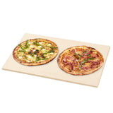 ROCKSHEAT Pizza Stone, Rectangular Extra Large 22" x 14" x 0.6" Pizza Stones for Oven Grill BBQ, Industrial Commercial Heavy Duty Cordierite Baking Stone for Pizza Bread, Outdoor Pizza Accessories ROCKSHEAT