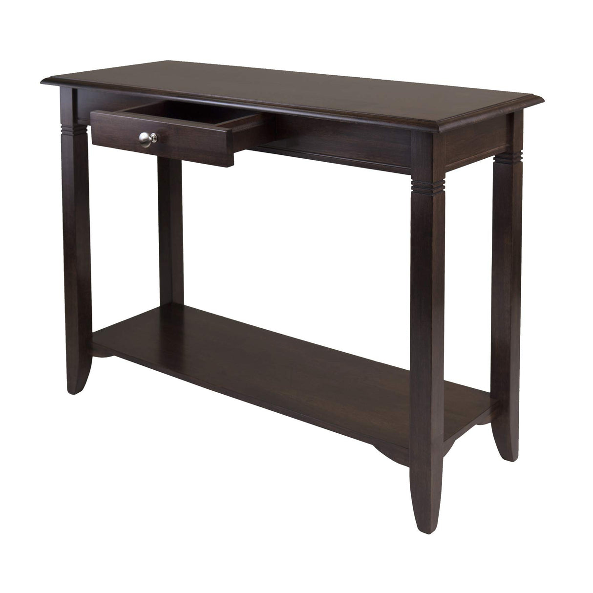 Winsome Nolan 30 x 40 x 15.98-Inch Composite Wood Console Table With Drawer, Cappuccino (40640) Winsome