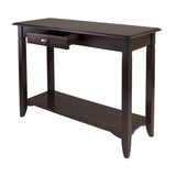 Winsome Nolan 30 x 40 x 15.98-Inch Composite Wood Console Table With Drawer, Cappuccino (40640) Winsome
