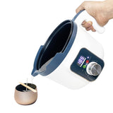 Digital Candle Melting Pot with Spout, Electric Wax Melter with Temperature Control for Candles Making, Wax Melting Machine with Adjustable and Constant Temperature Function Handnatur