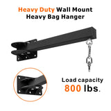 YZZHAJ Wall Mount Heavy Bag Hanger, Punching Boxing Bag Hanger, Heavy Duty Bag Hanger Bracket, 360° Swivel Hook for Boxing, Muay Thai and MMA Training Home Gym（7 Adjustable Positions） YZZHAJ