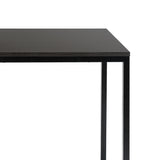 ZINUS Jennifer 47 Inch Black Frame, Computer Workstation, Office Desk, Easy Assembly, Deep Espresso Zinus