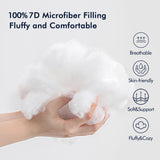 MIULEE Pack of 4 18x18 Outdoor Pillow Inserts, Water-Resistant Throw Pillow Inserts Decorative Premium Square Pillow Stuffer Sham for Porch Swing Couch Sofa Cushion Patio Furniture MIULEE