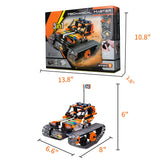 3-in-1 STEM Remote Control Building Kits - Tracked Car/Robot/Tank - 2.4Ghz Rechargeable RC Racer Toy Set Gift for 8-12 14 Year Old Boys and Girls Best Engineering Science Learning Kit for Kids 392pcs morwant