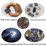 WingFun 1000 Piece Puzzle for Adults Round Puzzle Graffiti Music Puzzle Thick Sturdy Jigsaw Puzzle Art Puzzle Challenging Game WingFun