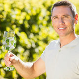 ZUYYON 20 Pcs Sublimation Blank Wine Glass Sleeve and Base Cover Set Neoprene Insulated Wine Glass Cover Sublimation Drink Sleeve Holder for Wine Glass Sublimation Ornaments Supplies ZUYYON