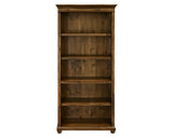 Martin Furniture Traditional Wood Open, Office Shelving, Storage Cabinet, Fully Assembled, Brown Bookcase Martin Furniture