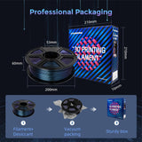 FLASHFORGE PETG Filament 1.75mm, Chameleon Color Shift 3D Printer Filament, Changes Color with Light and Angles, 1KG Spool (2.2lbs), Dimensional Accuracy±0.02 mm, Premium PETG Filament(Burnt Titanium) FLASHFORGE