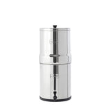 Big Berkey Gravity-Fed Stainless Steel Countertop Water Filter System 2.25 Gallon with 2 Authentic Black Berkey Elements BB9-2 Filters Berkey