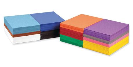 Prang (Formerly SunWorks) Construction Paper Sampler, 12 Assorted Colors, 9" x 12", 2,400 Sheets Prang