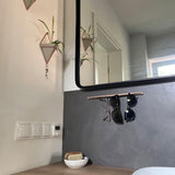 Wooden Sunglass Holder for Wall - Sunglass Organizer and Storage, Eyeglass Holder for Home, Wall-Mounted Sunglass Rack Stand - Keep your Reading Glasses, and Sunnies Organized and within Reach MOUGIGI