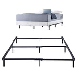 ZINUS Compack Metal 7 Inch Support Bed Frame for Box Spring and Mattress Set, Black, King Zinus