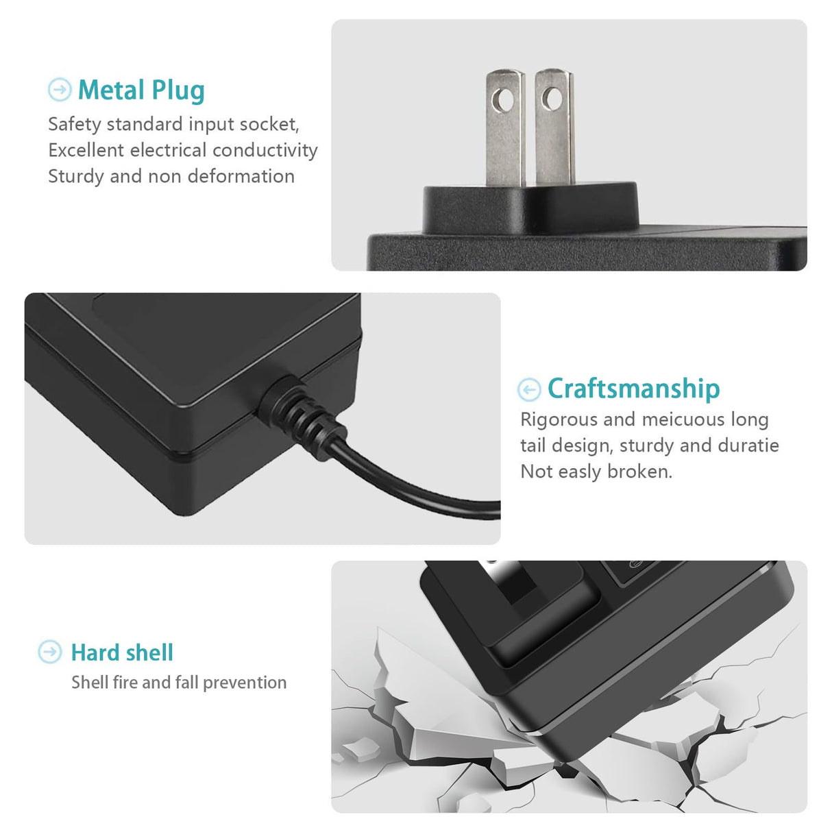 21V 1A Mini Chainsaw Battery Charger, Power Tools Lithium Battery Charger, Replacement for Mini Chain Saw Power Charger. Mareisa