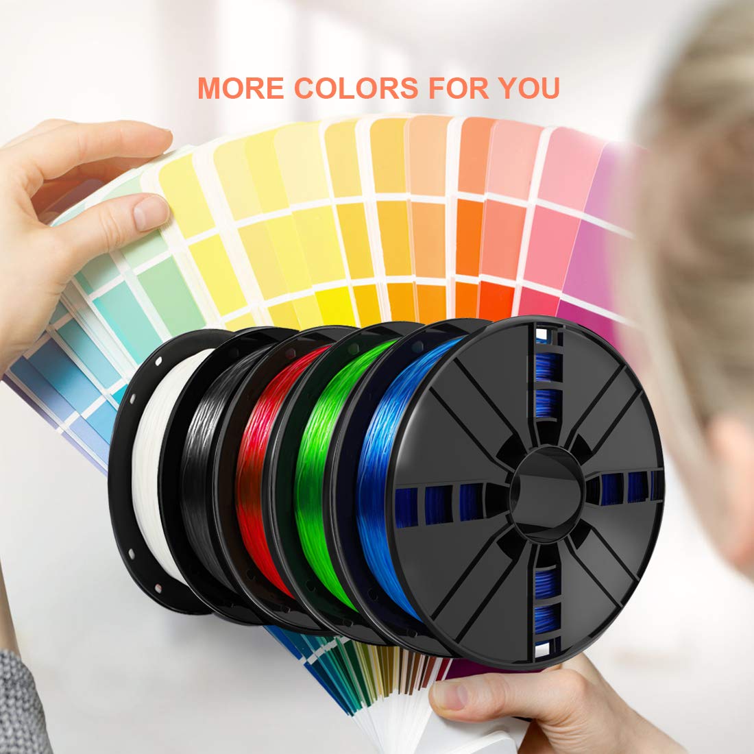 NOVAMAKER TPU Filament 1.75mm, Black Flexible 3D Printer Filament with 20g Cleaning Filament, 2.2lbs 1kg Spool, Dimensional Accuracy +/- 0.05mm, 95A Soft TPU Black NovaMaker