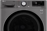 LG WM3555HVA 24 Inch Smart Front Load Washer/Dryer Combo with 2.4 cu.ft. Capacity, 14 Programs, 13 Wash Options, 8 Dry Cycles, TurboWash™, Allergiene™ Cycle, Sanitize Cycle, Steam Refresh LG
