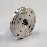 Hurricane Turning Tools, 4" Steel Faceplate For Wood Lathe, 1" x 8 TPI Hurricane Turning Tools