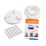 Authentic Knitting Board 'Rotating' Double Knit Loom, Double Knit with Rotating Base, Easy Knitting Authentic Knitting Board