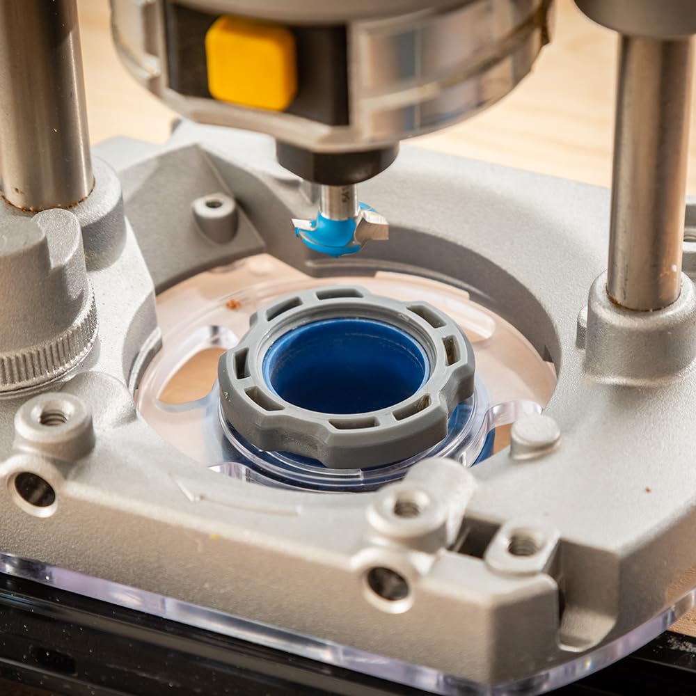 Juice Groove Router Jig for Cutting Board Up to 18” x 18” - Adjustable Juice Groove Jig w/Corner Radius Guides - Versatile Variable Router Jig - Easy-to-Use Router Guide for Perfect Grooves ROCKLER