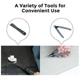 Creality Official 3D Printer Tools Kit, 74 Pieces in 1 Assembly/Removal/Finishing/Filament Cutting Tool with Nozzle Cleaning Kit Needle Nose Plier Screwdriver Kit Tool Storage Bag Comgrow