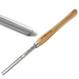 BMWOOD Cryo M2 HSS 5/8" Spindle Gouge with Beech Handle Length 15-1/2", Woodlathe Chisels for Woodturning BMWOOD