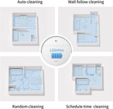 OKP Life K5 Robot Vacuum Cleaner, 120 Min Runtime, Robotic Vacuum Cleaner with WiFi/App/Alexa, Schedule Time, Self-Charging, Mini Design, Quiet, Ideal for Hard Floors, Pet Hair, Carpets OKP Life