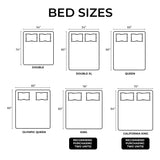 Bed Slats Center Support System | Adjustable Length & Height Tubular Steel with 4 Legs | Fits Full, Queen, King & California King Bed Frames Best Imported Products