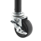 NEAT by TRINITY 5-Tier Adjustable Wire Shelving with Wheels, Wire Shelf Rack for Kitchen Organization, Garage Storage, 400 to 2000 Pound Capacity, NSF Certified, 36” x 18” x 72”, Black NEAT by TRINITY