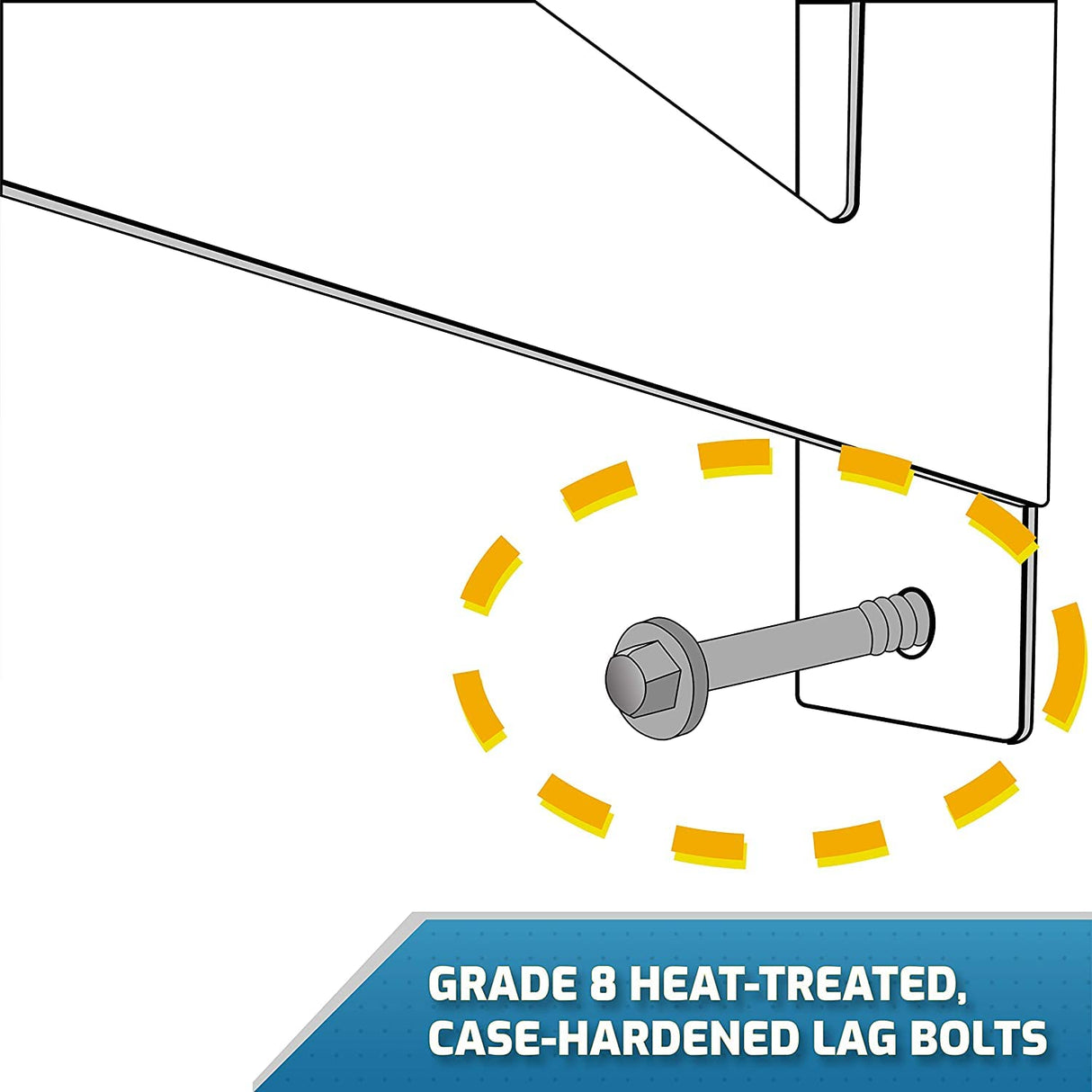 MonsterRax Garage Wall Shelf Two-Pack White or Hammertone Three Size Options Includes Bike Hooks 500lb Weight Capacity (White, 18"x36") MonsterRAX Storage Solutions