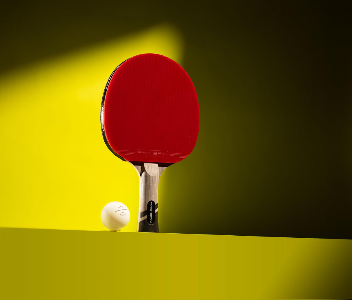 PRO SPIN Ping Pong Paddles - Professional Level Table Tennis Rackets with Carbon Fiber for Superior Control | 7-Ply Blade, Premium Rubber, 2.0mm Sponge | Includes Protector Case (Red (2-Pack)) PRO SPIN