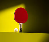 PRO SPIN Ping Pong Paddles - Professional Level Table Tennis Rackets with Carbon Fiber for Superior Control | 7-Ply Blade, Premium Rubber, 2.0mm Sponge | Includes Protector Case (Red (2-Pack)) PRO SPIN