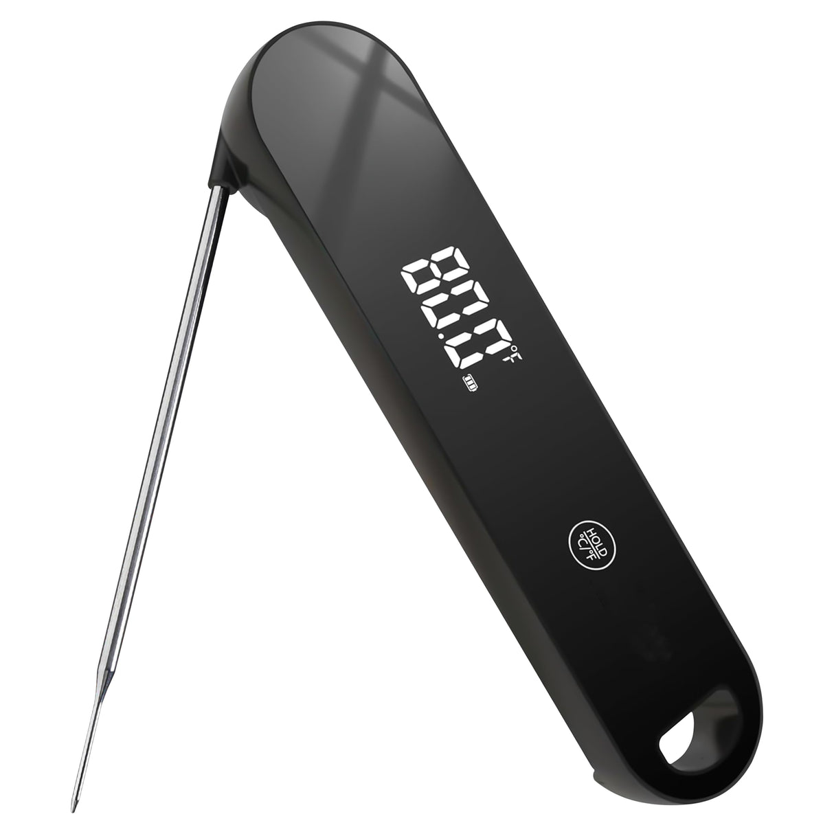 0.5 Second Instant Read Food Thermometer Professional Ultra Fast Meat Thermometer Digital Kitchen Thermometer for Cooking, Grill Thermometer, Waterproof IP67 BBQ Thermometer Famoos