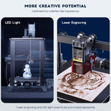 Official Creality Ender 3 S1 3D Printer with Direct Drive Extruder CR Touch Auto Leveling High Precision Double Z-axis Screw Silent Board Printing Size 8.6X8.6X10.6in, Upgrade Ender 3 V2 for Beginners Comgrow