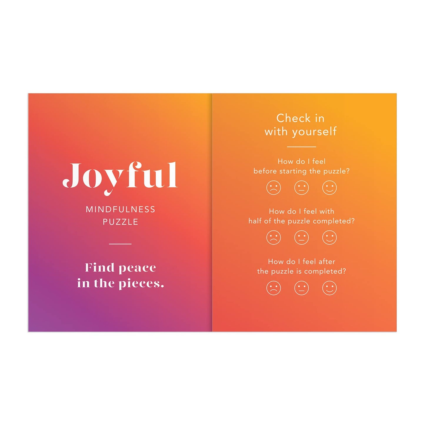 Joyful 1000 Piece Puzzle from Galison - Peaceful and Mindful Jigsaw Puzzle, Bright and Floral, Thick and Sturdy Pieces, Great Gift Idea!