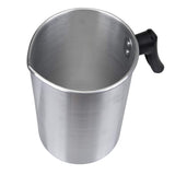 Yarlung 4 Pounds Candle Making Pouring Pot, Aluminum Construction Candle Making Pitcher Dripless Pouring Spout Wax Melting Pot with Heat-Resisting Handle yarlung