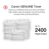 Canon Genuine Toner Cartridge 137 Black (9435B001), 1-Pack ImageCLASS MF212w, MF216n, MF217w, MF244dw, MF247dw, MF249dw, MF227dw, MF229dw, MF232w, MF236n, LBP151dw, D570 Laser Printers Canon