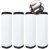 4 Pcs Sublimation Blanks Anti-Slip Luggage Handle Grips Wraps Neoprene Comfort Luggage Identifier for Travel Bag Luggage Suitcase WACAR