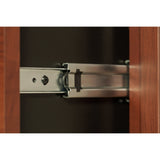 Bush Business Furniture Components 21"D Vertical 3-Drawer Mobile File Cabinet, Hansen Cherry/Graphite Gray, Standard Del Bush Business Furniture