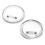 Juvale 36 Pack Make Your Own Blank Button Pins for DIY Crafts (2.25 in) Juvale