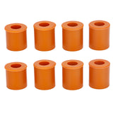 Creality Official 8 PCS Silicone Solid Bed Mounts, 3D Printer Heat Bed Leveling Parts Heat-Resistant Silicone Leveling Column Leveling Spring Replacement Part for Ender 3/3S/3 Pro/3 V2, CR-10 Series Creality
