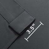 Joydeco Blackout Curtains 108 Inches Long for Bedroom, Thermal Insulated Black Out Curtains 2 Panels Set, Room Darkening Drapes for Living Room Window Rod Pocket Back Tab (W52 x L108 Inch, Dark Grey) Joydeco