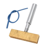 T Soldering Iron Tip LCD Ribbon Repair Parts, LCD Flex Cable Repair, Hot Press Head for Broken LCD Screens, with Strip Milageto