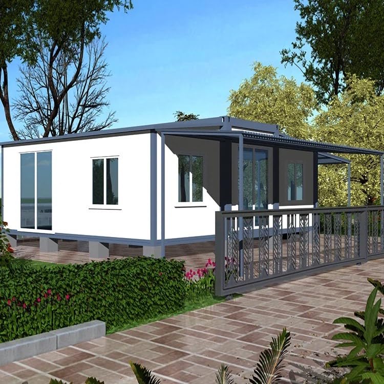 Generic Detachable Prefabricated Luxury Villa Portable Foldable Expandable Container House 40 FT Home, 11.8*6.3*2.48 - WoodArtSupply