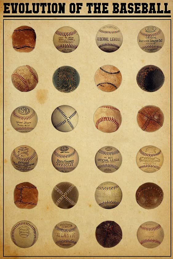 Jigsaw Puzzles 300 Pieces for Adult Children Evolution of The Baseball Intellectual Decompressing Jigsaw Puzzles Educational Game Puzzle Collectibles DIY Toys for Family Friends Nichpedr