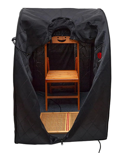 Therasage Thera360Plus Black Portable Full Spectrum Infared Sauna - WoodArtSupply