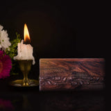 S.B.ARTS Wooden Keepsake Urn Box, Cremation Urns for Human Ashes, Handcarved Decorative Memorial Urn, Wood Casket Urn for Pets, Cat, Infant, Adult S.B.ARTS