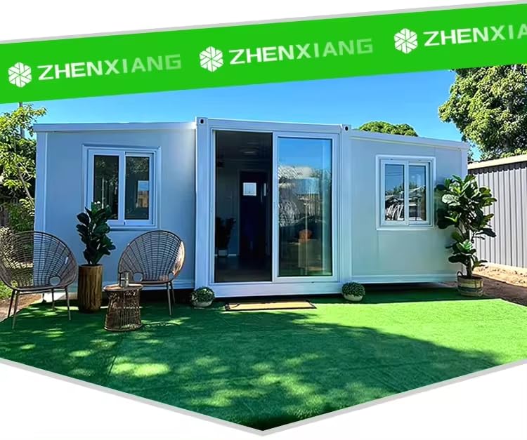 Portable Prefabricated Tiny Home Mobile Expandable Plastic Prefab House for Hotel Booth Office, Guard House, Shop, Villa, Warehouse, Workshop