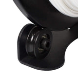 Iverntech 1 Set 3D Printer Filament Spool Holder, Sheet Metal Filament Mount Rack Spool Holder for PLA, ABS, Wood, TPU, Nylon, Flexible 3D Printing Materials Iverntech